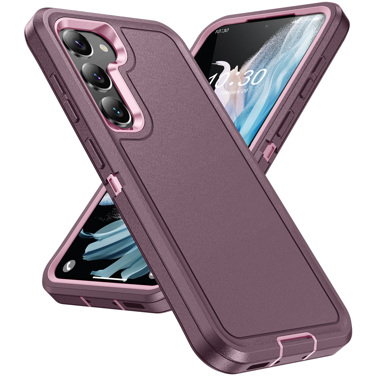For Samsung Galaxy S23 Anti-Slip Phone Case Hard PC Soft TPU Drop Protection Phone Cover For Samsung Galaxy S23 Anti-Slip Phone Case Hard PC Soft TPU Drop Protection Phone Cover